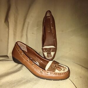 6.5 Tassell Spectator Loafer classic driving Ralph Lauren EC